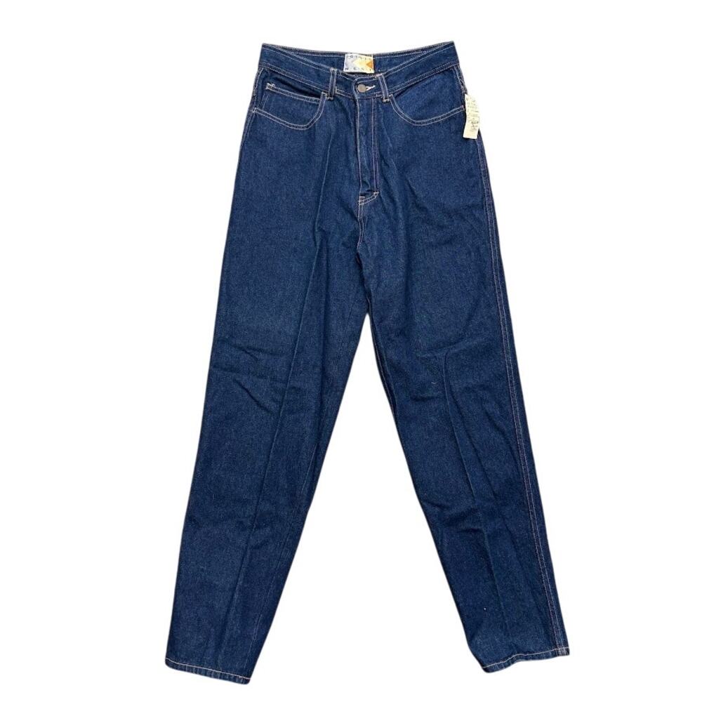 Vintage Deadstock Points West Dark Wash Mom Jeans Size 14